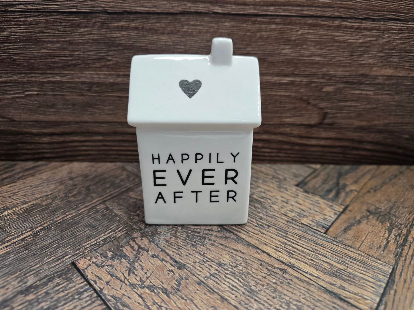 "Happily ever after" Ceramic house