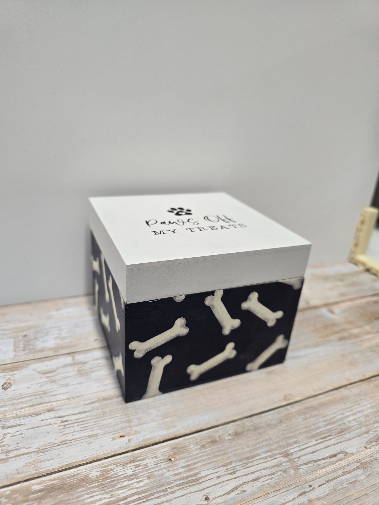 "Paws off " Mini Treat Box