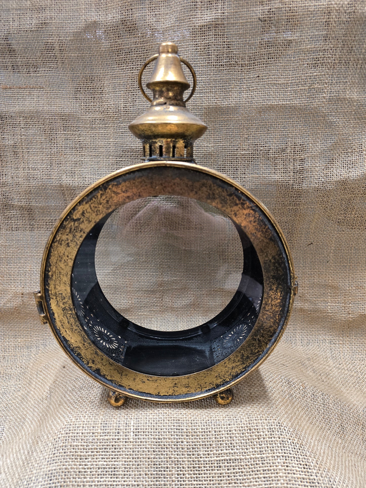 Round Metal Lantern