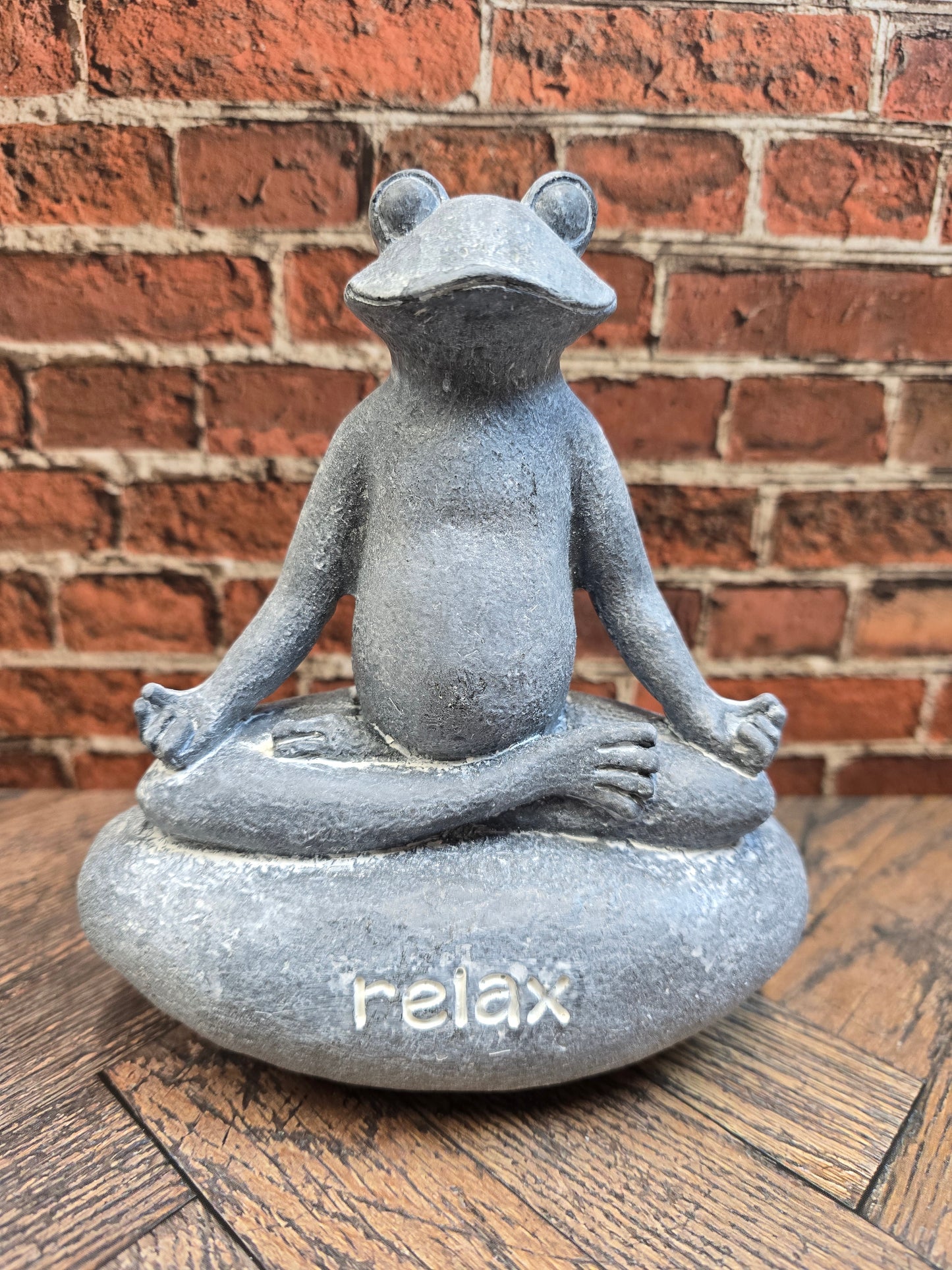 "Relax" Yoga Frog