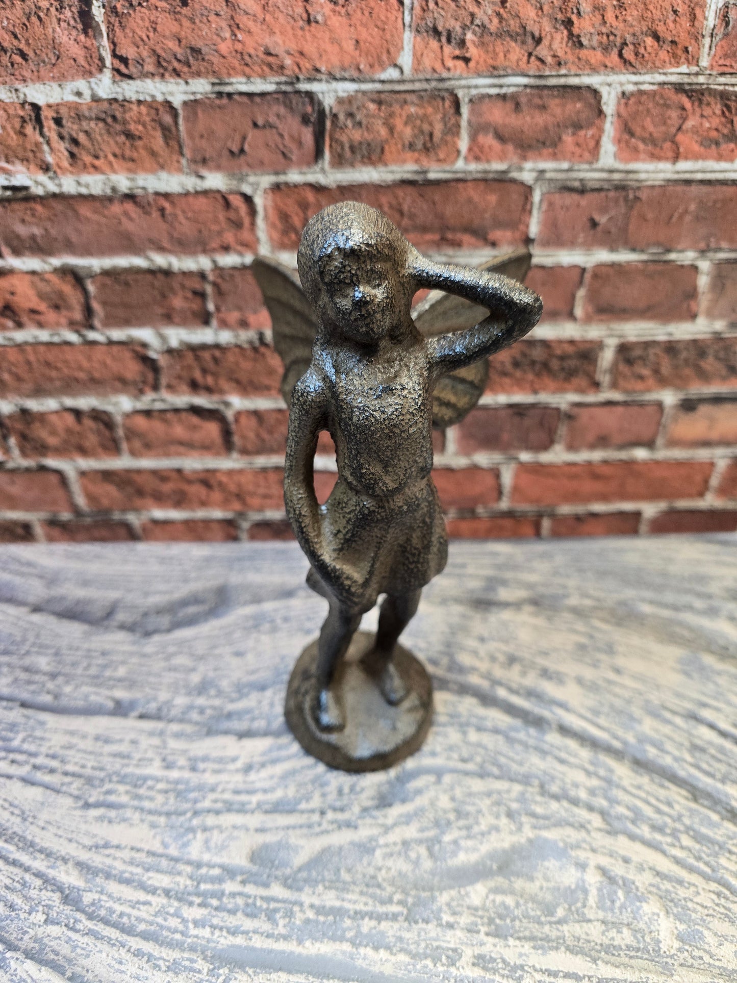 Standing Cast Iron Fairy