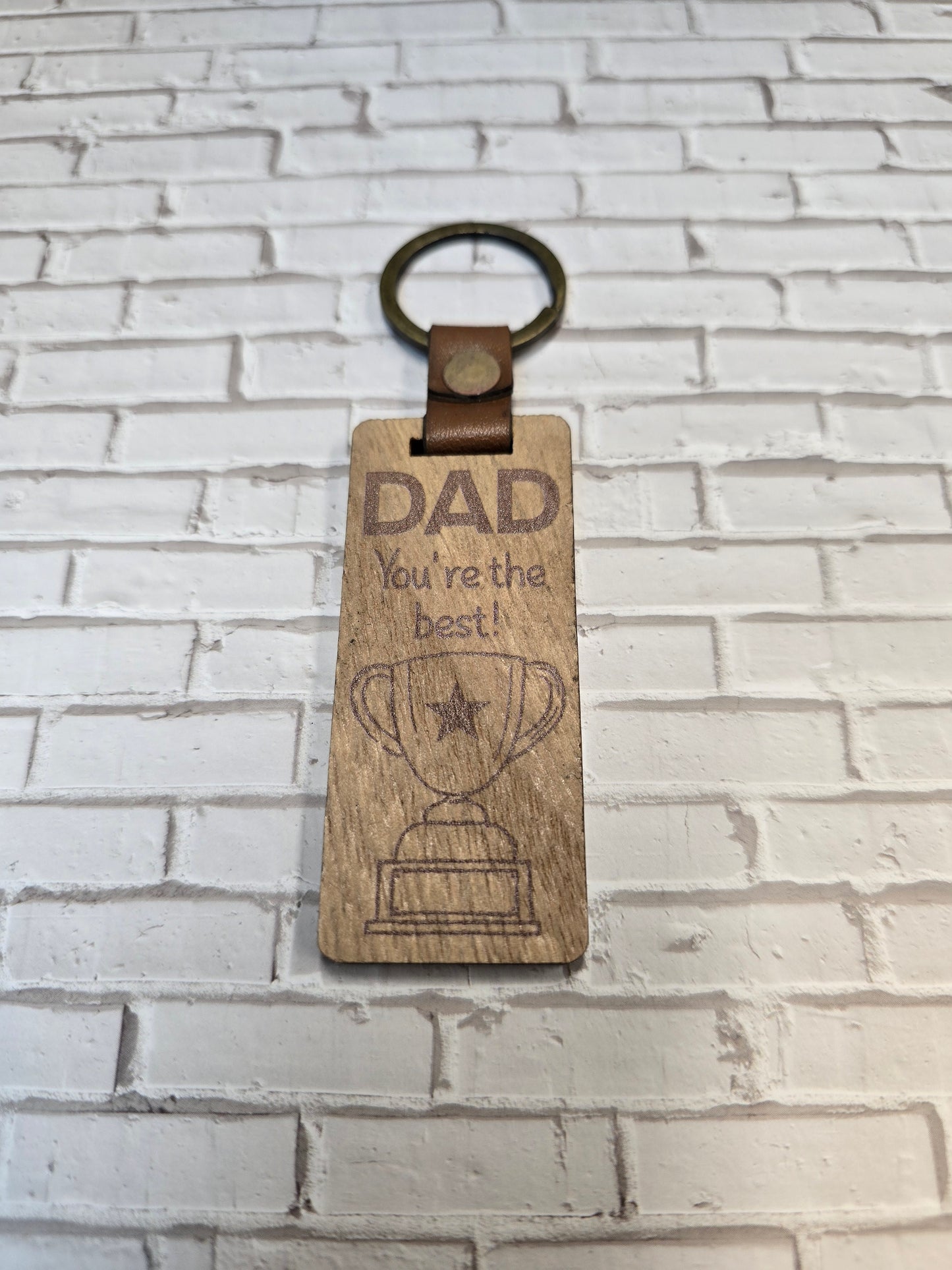 Dad Keyring
