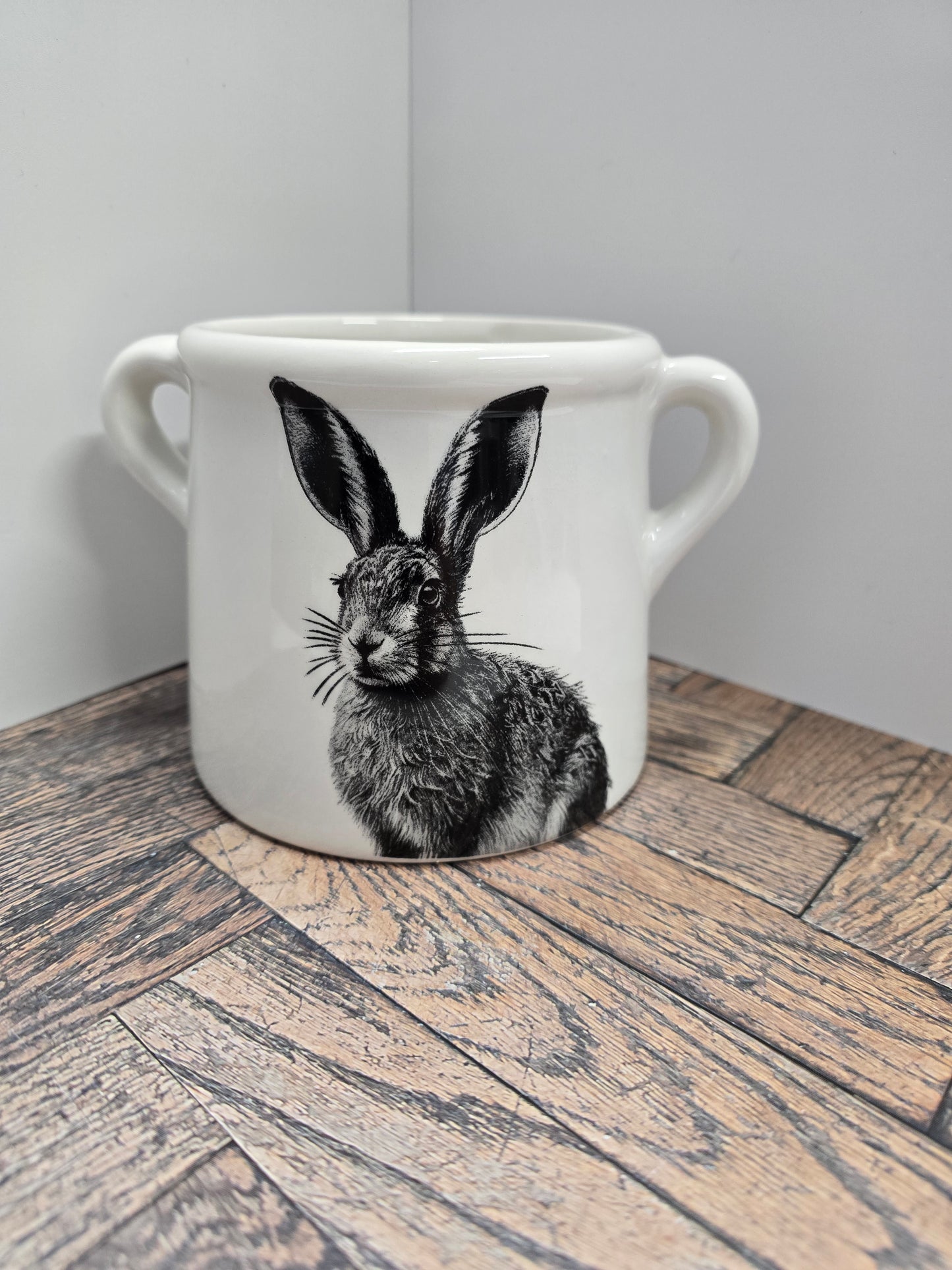 Hare Ceramic Pot