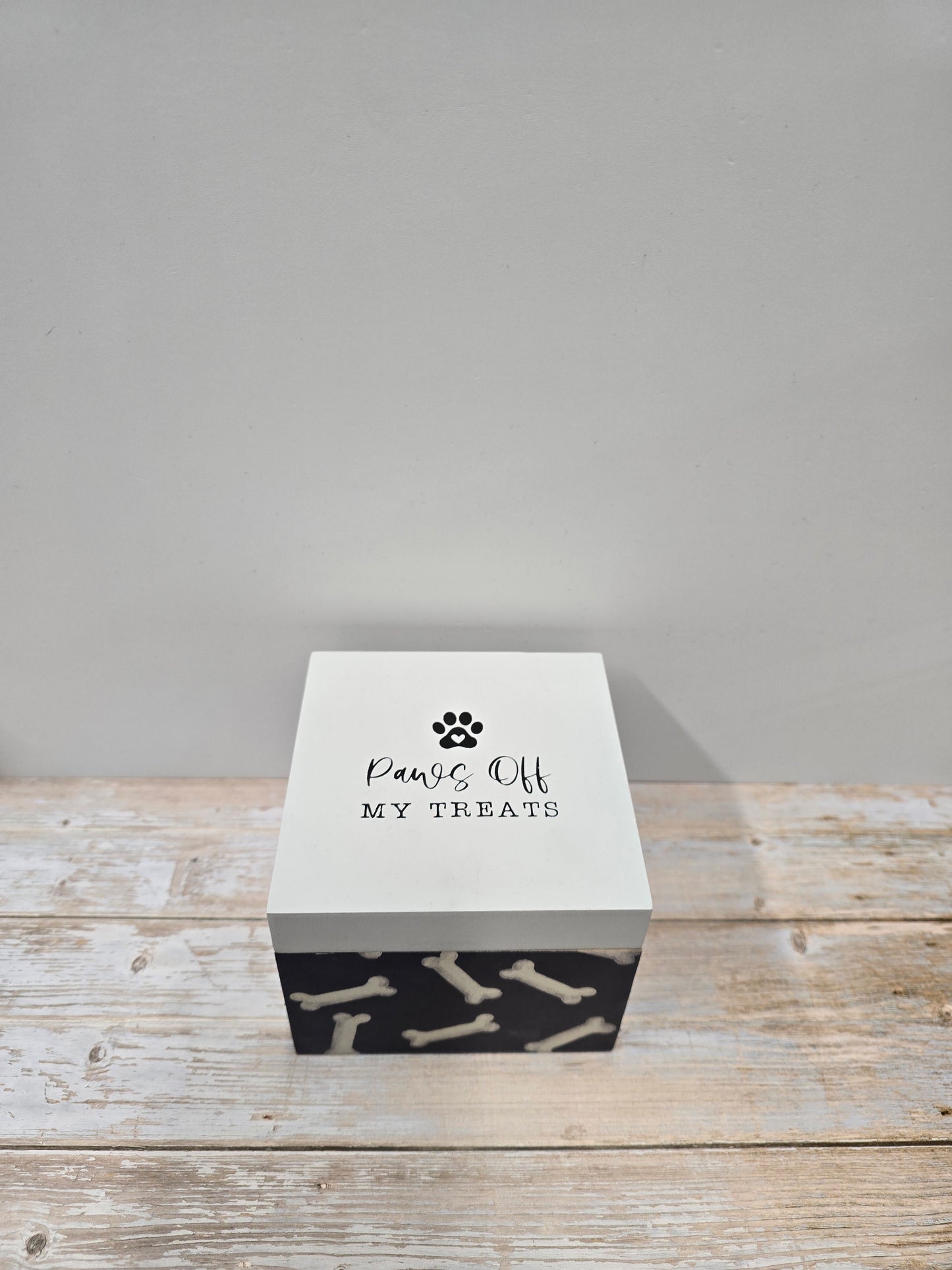 "Paws off "  Mini Treat Box