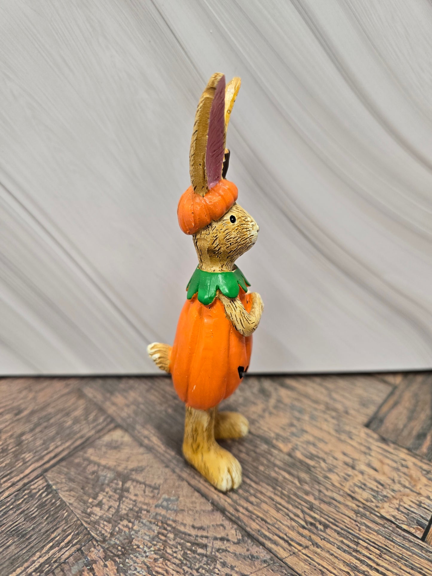 Jasper the Pumpkin Rabbit Halloween Figurine