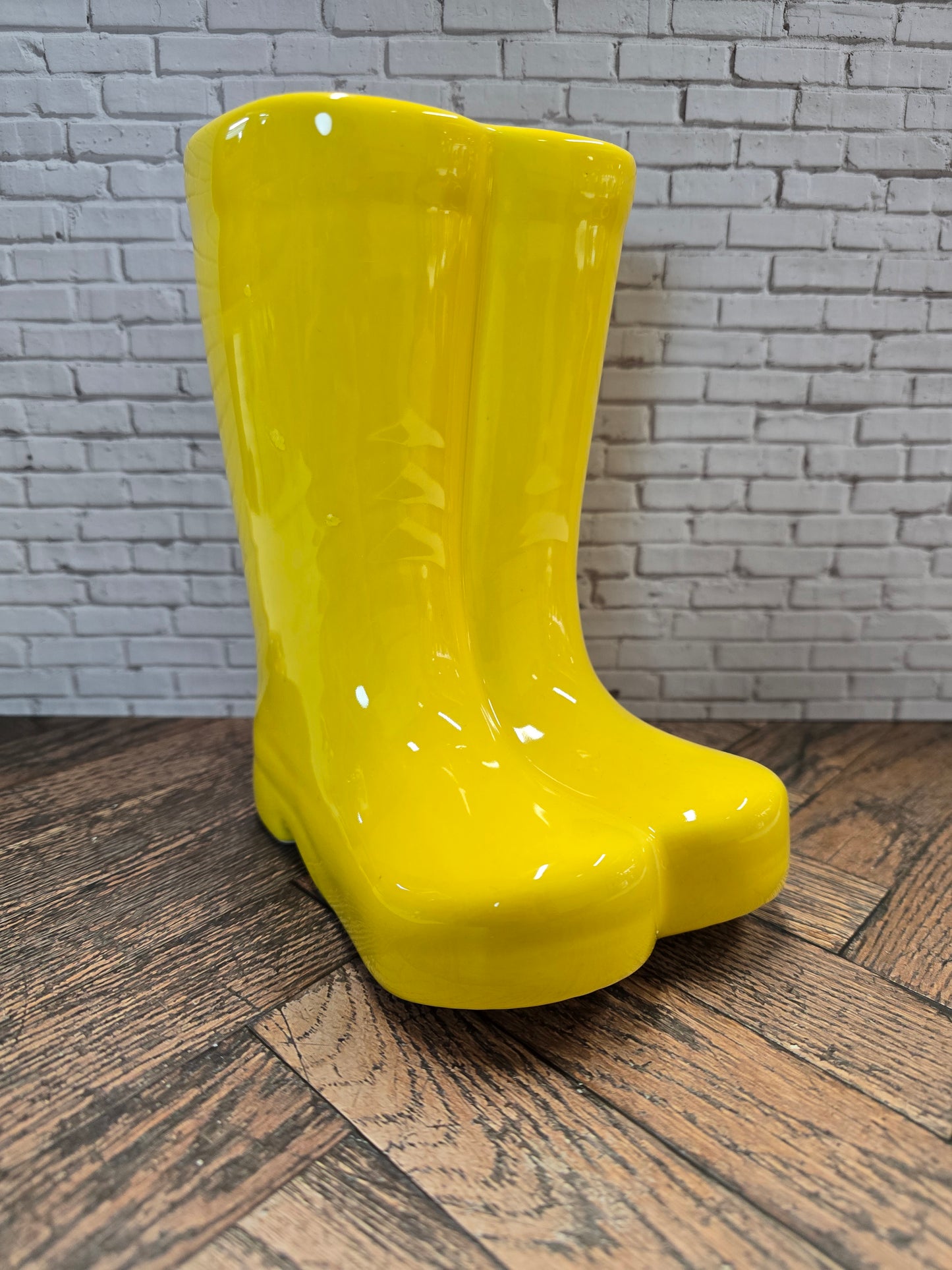 Red or Yellow Ceramic Wellies
