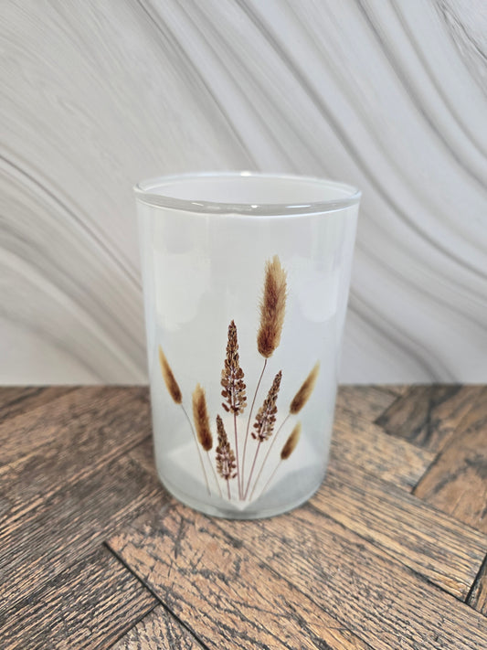 Pampas Grass Candle Holder