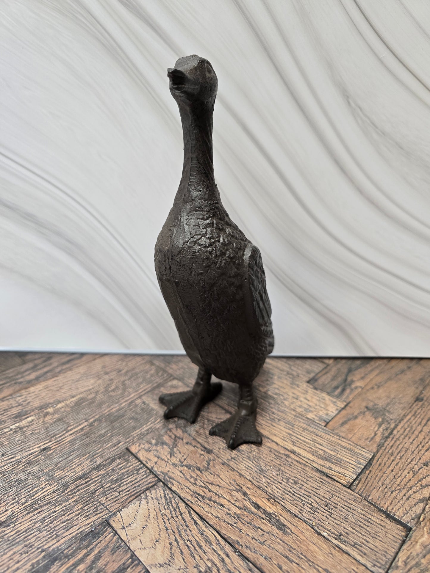 Cast Iron Standing Duck