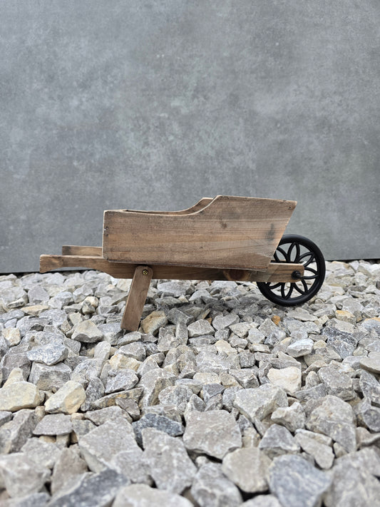 Wooden Wheelbarrow