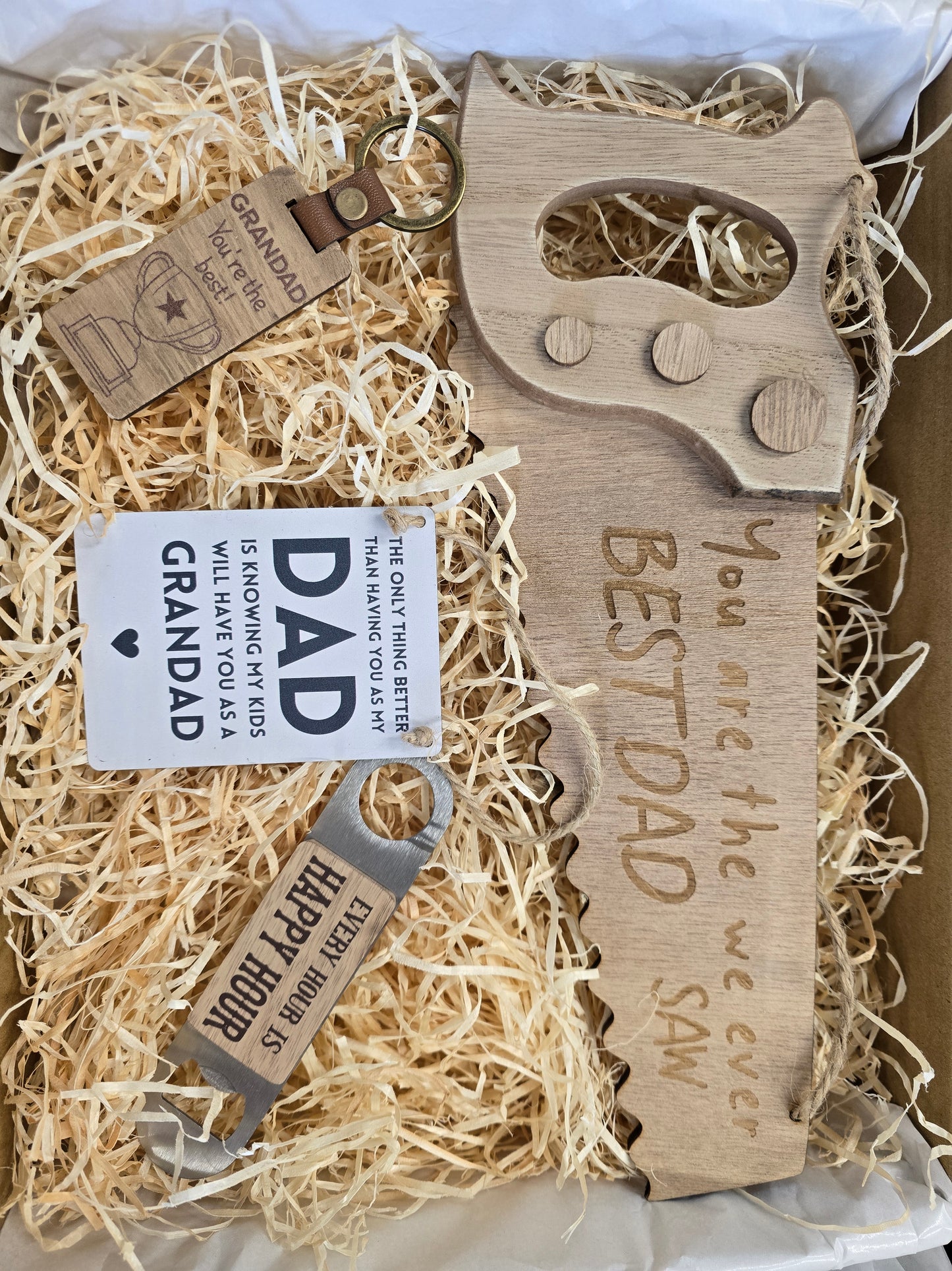 The "Best Dad I Ever Saw" Handyman Gift Box