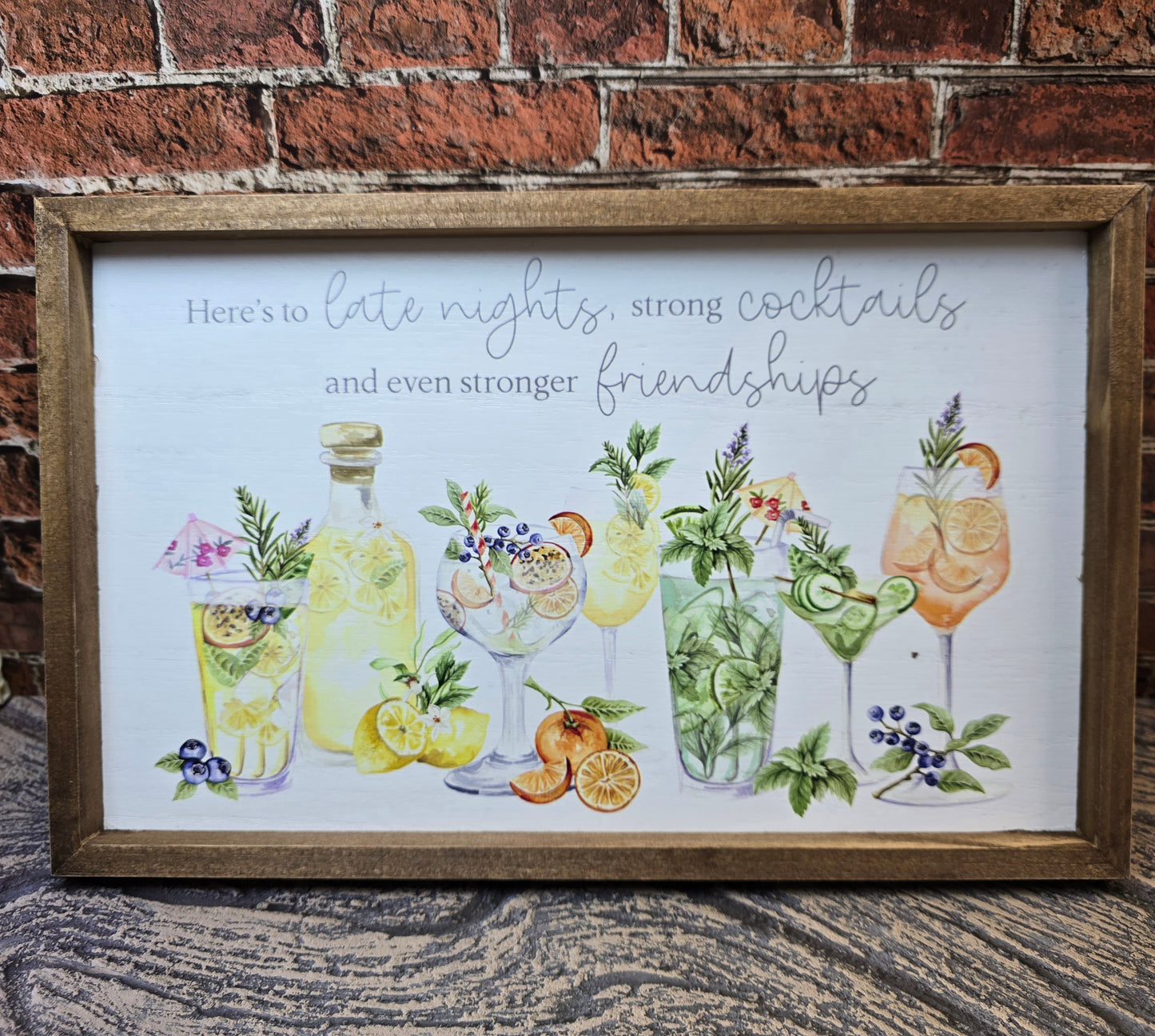 Friends Framed Plaque