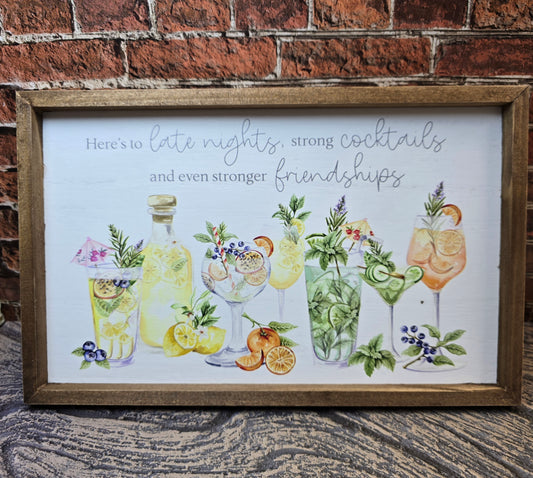 Friends Framed Plaque