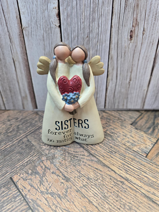 Sisters together ornament