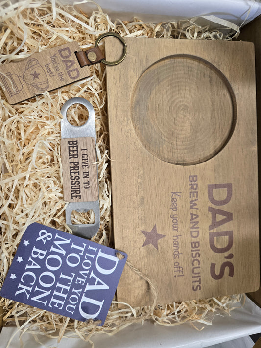 The "Dad’s Brew & Biscuits" Gift Set