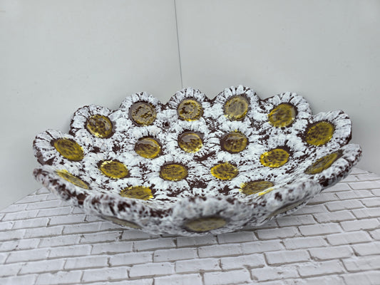 Ceramic Daisy Plate
