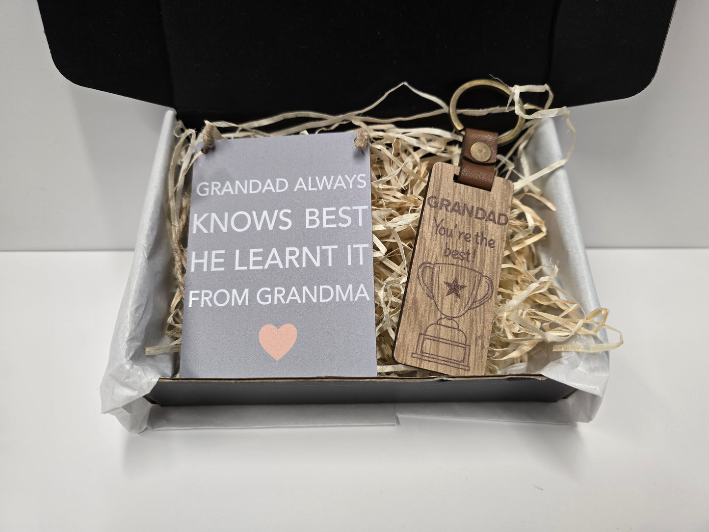 The "Grandad Knows Best" Keepsake Box