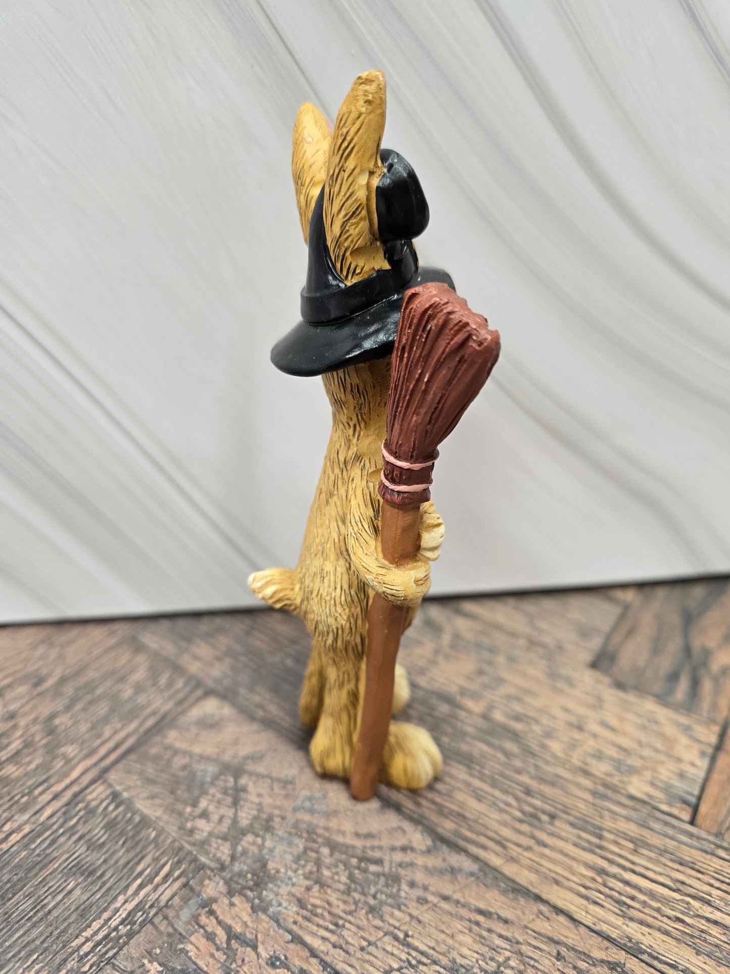 Jasper the Witch Rabbit Figurine Halloween Decor