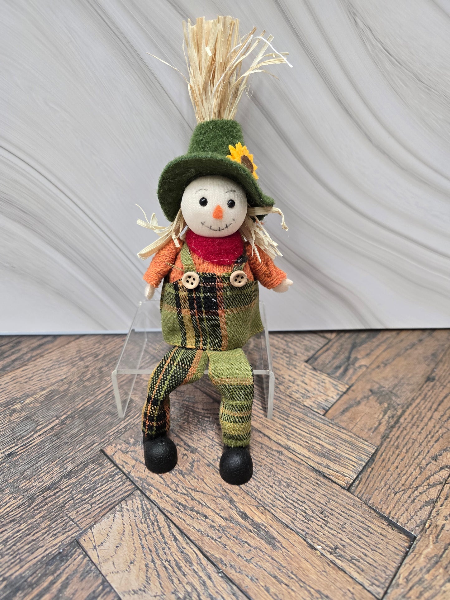 Plush Harvest Scarecrow Shelf Sitters