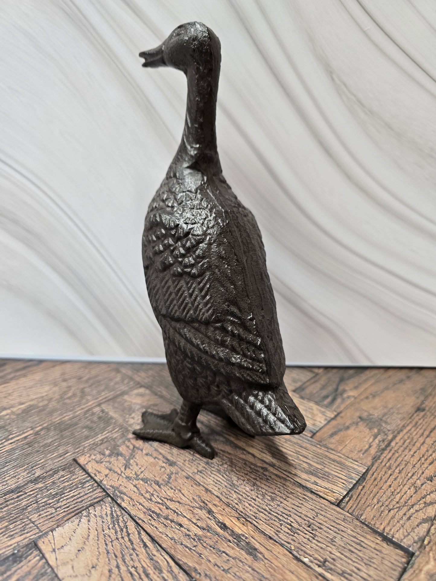 Cast Iron Standing Duck