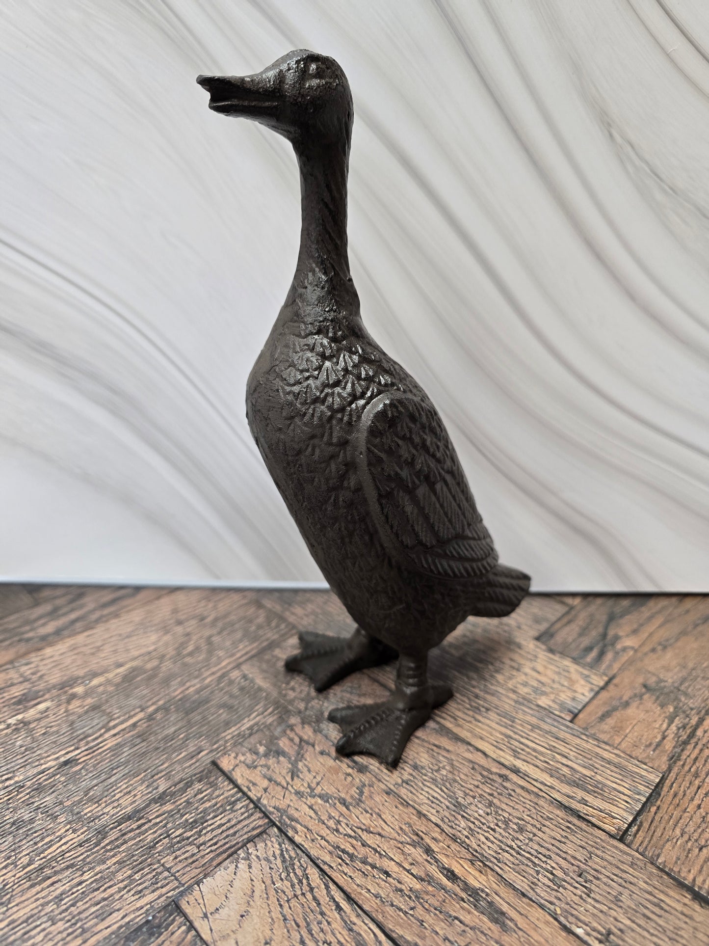 Cast Iron Standing Duck