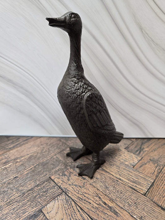 Cast Iron Standing Duck