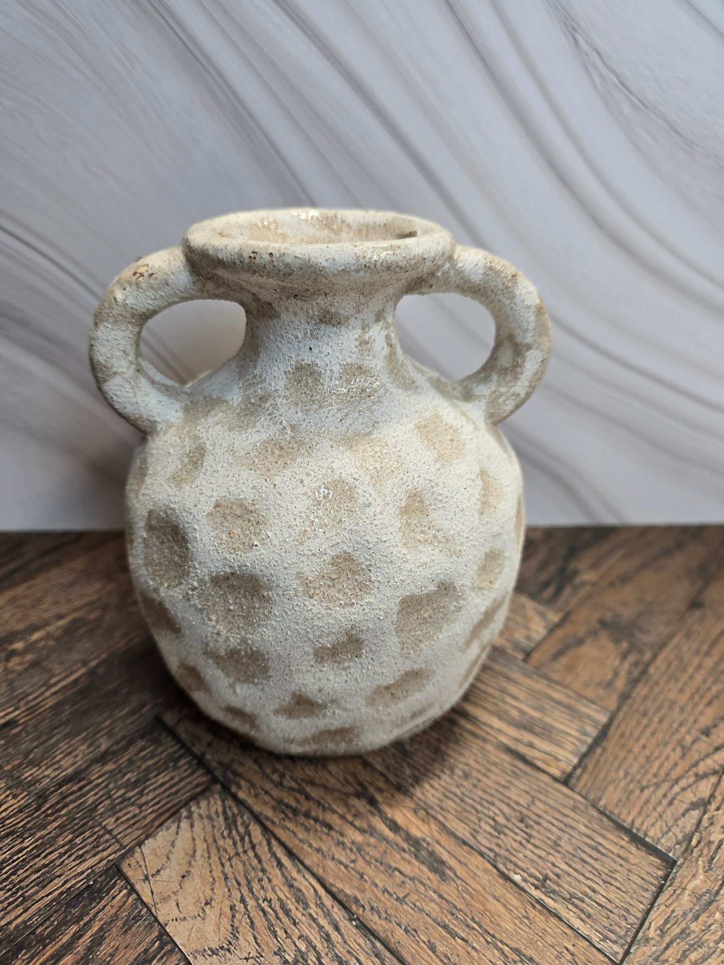 Small Rustic Urn Vase
