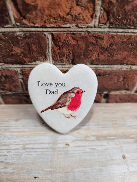Dad/Grandad Mini Marble Hearts