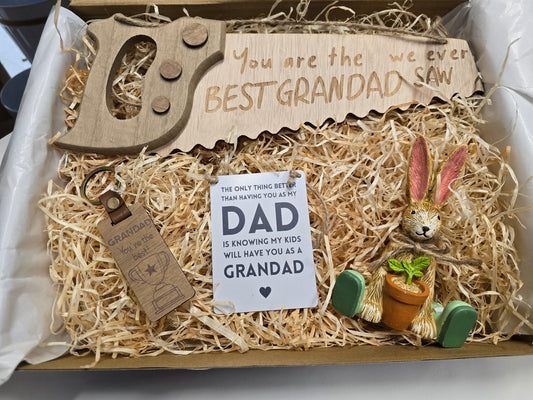The "Best Grandad I Ever Saw" Keepsake Box