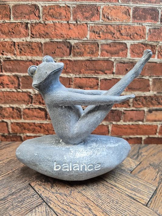 "Balance" Yoga Frog
