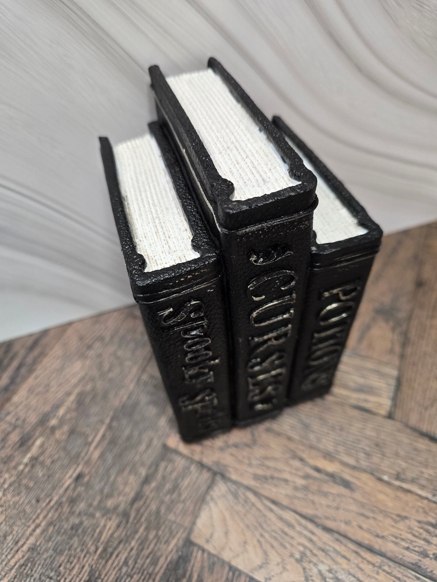 "Potions, Curses & Spooky Spells" Book Halloween Decor
